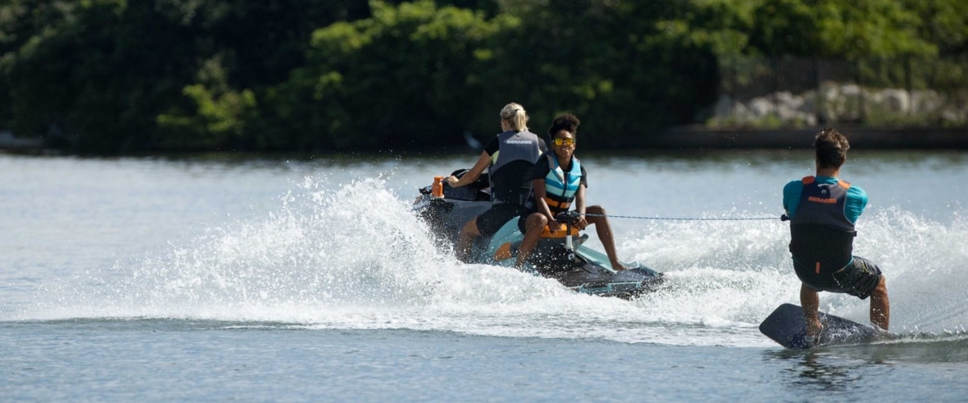 What size jet ski will pull a skier?